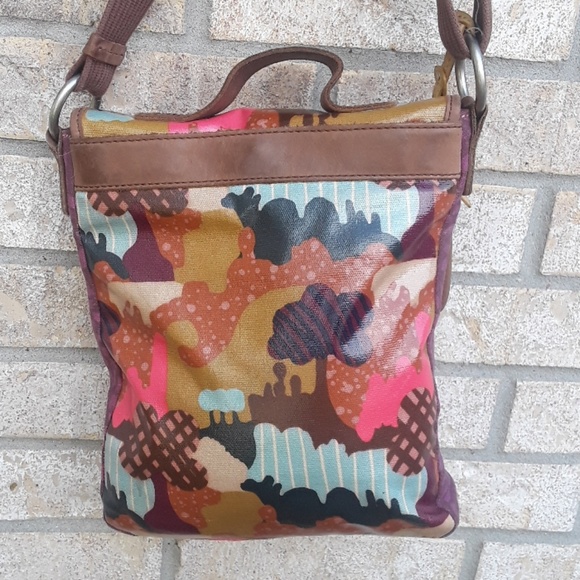 Fossil Bags Fossil Key Per Vinyl Messenger Crossbody Bag Poshmark